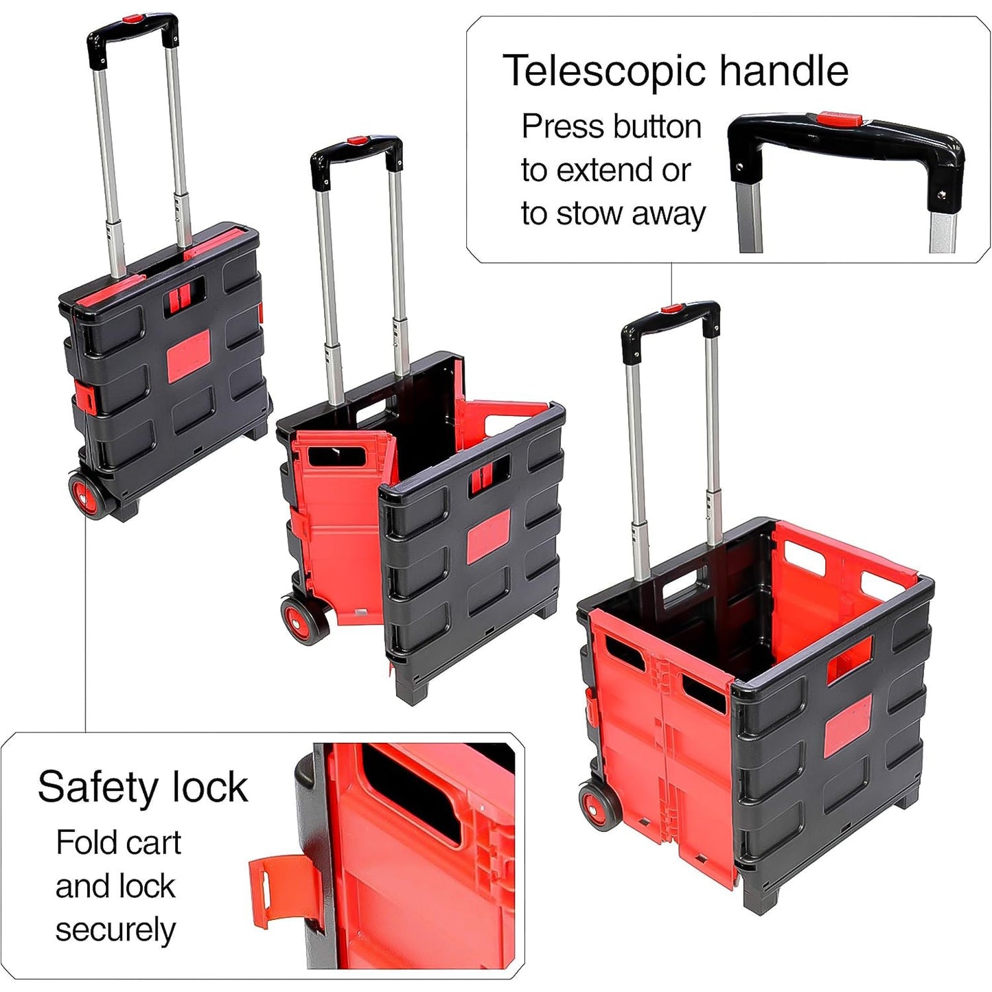 Foldable Shopping Trolley India | ShopNXG