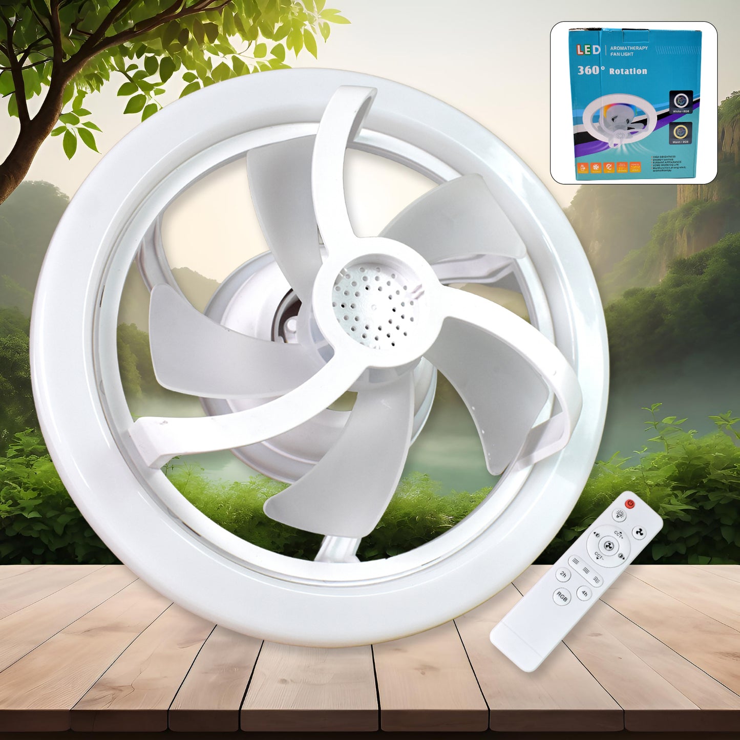 Smart Fan With Remote Control
