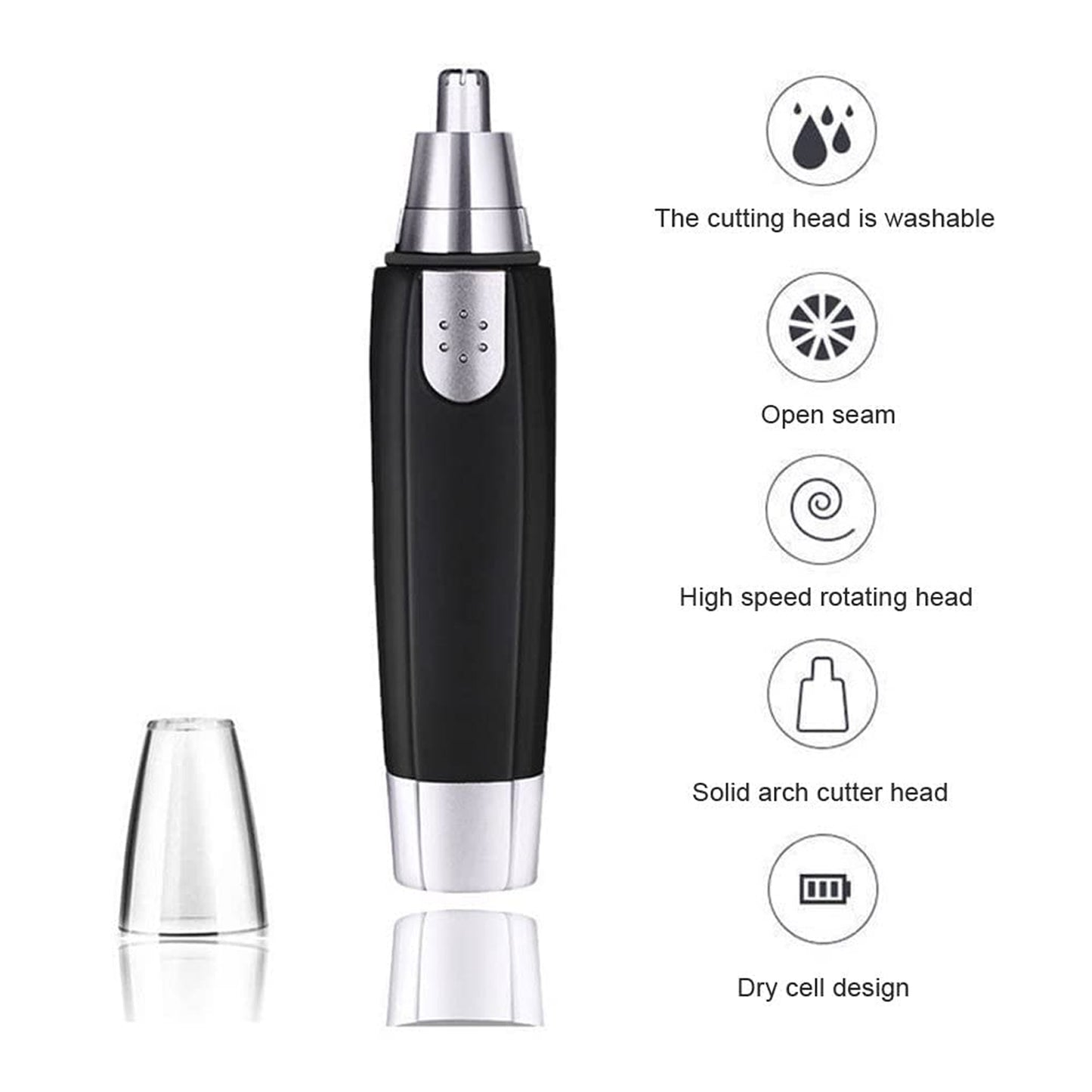 Noise and ear unwanted hair trimmer