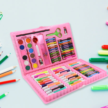 Kids Art Set (86 Pcs)-Painting & Drawing Kit For Age 4+