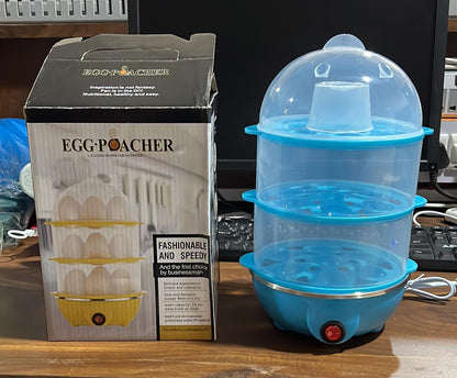 eggs and momos steamer