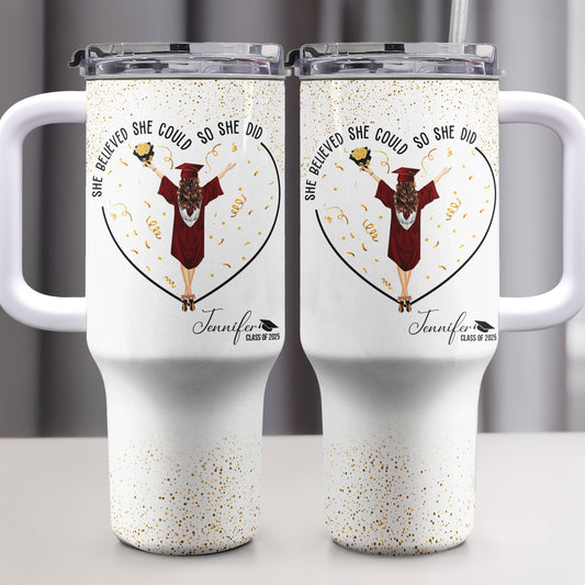 Personalized 40oz Tumbler With Straw