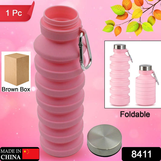 Foldable Silicone Leak Proof Water Bottle