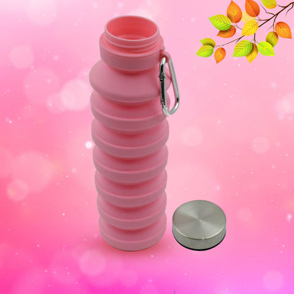 Foldable Silicone Leak Proof Water Bottle
