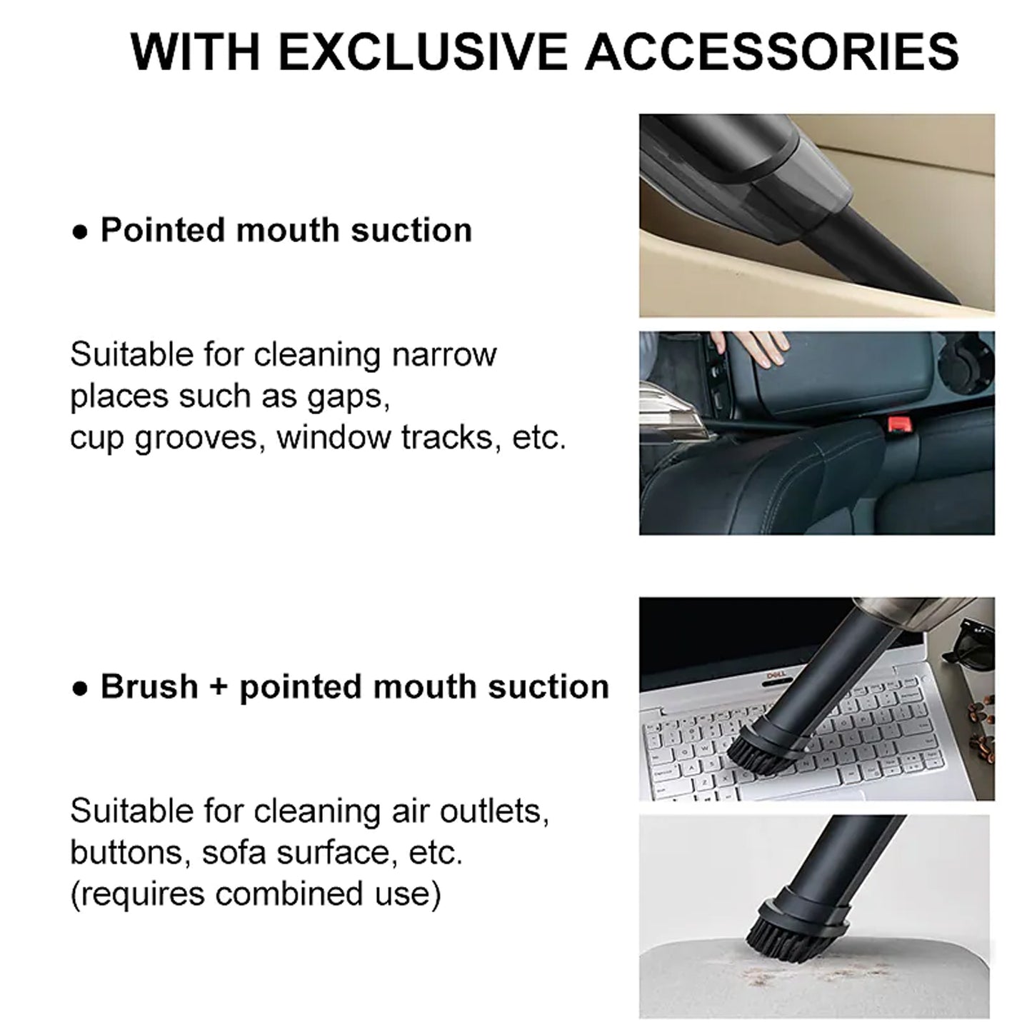 High Power Suction Vacuum Cleaner For Home & Cars