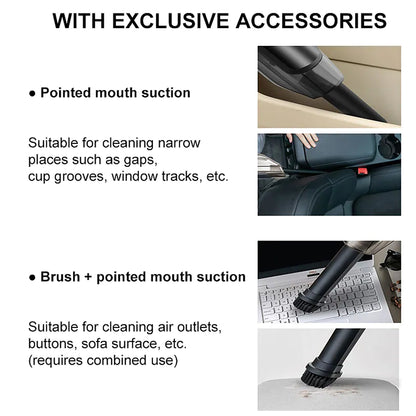 High Power Suction Vacuum Cleaner For Home & Cars