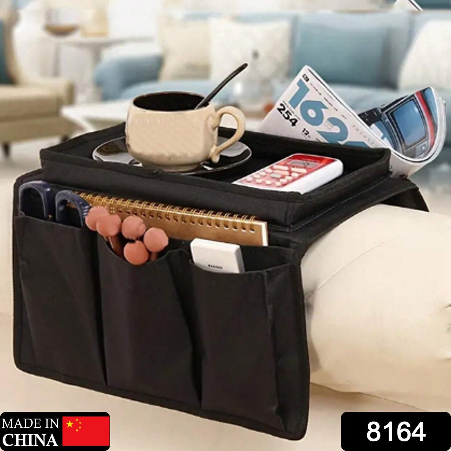 Sofa Arm Rest Hanging Storage Bag