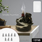 Shri Ganesh smoke fountain