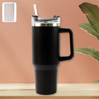 Black Extra Large Insulated Travel Mug (1200ml - 1 Pc)