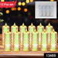 Festive Lighting For Any Occasion 12 Pack Led Tealight Candles