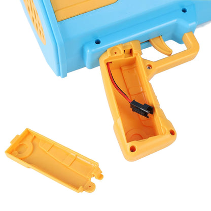 Machine Bubble Gun (69 Holes Big Rechargeable Powerful )