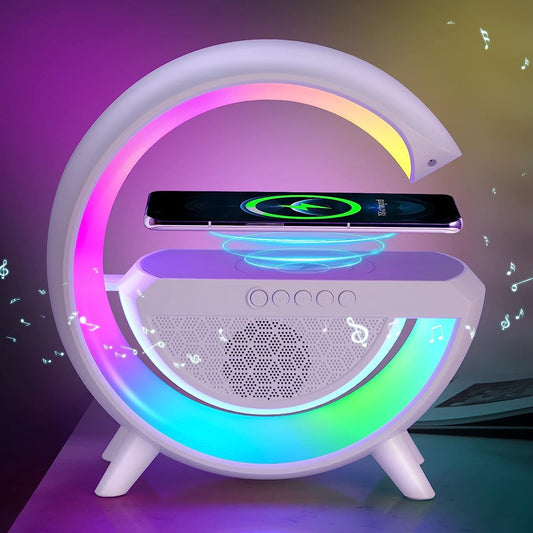 Multifuctional wireless charging Lamp