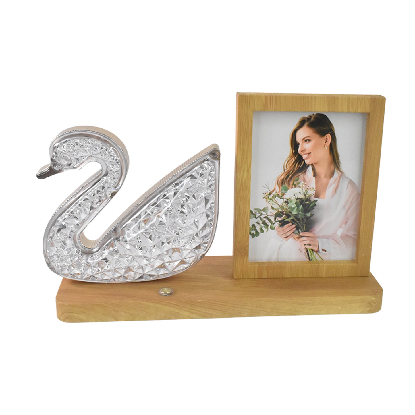 Duck Shape Cystal Led Lamp
