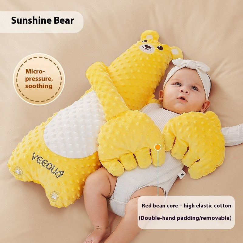 Cute baby sleeping hug toy