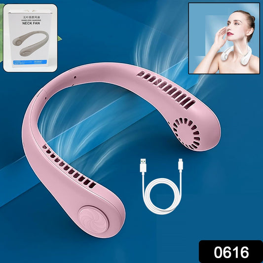 Neck fan for travel
