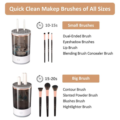 Automatic Makeupbrush Cleaner