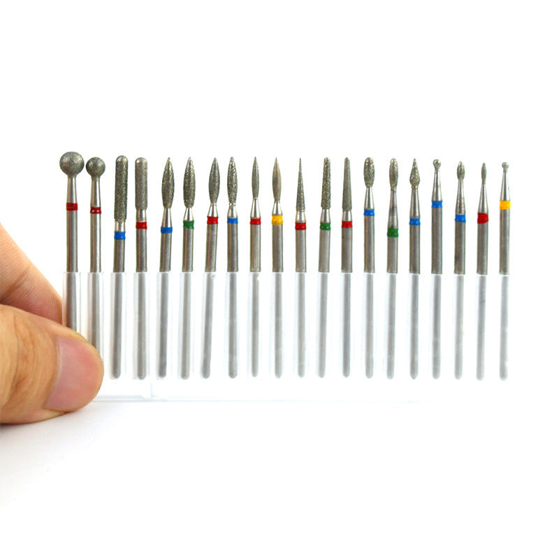 Dmoley 7pcs Diamond Nail Drill