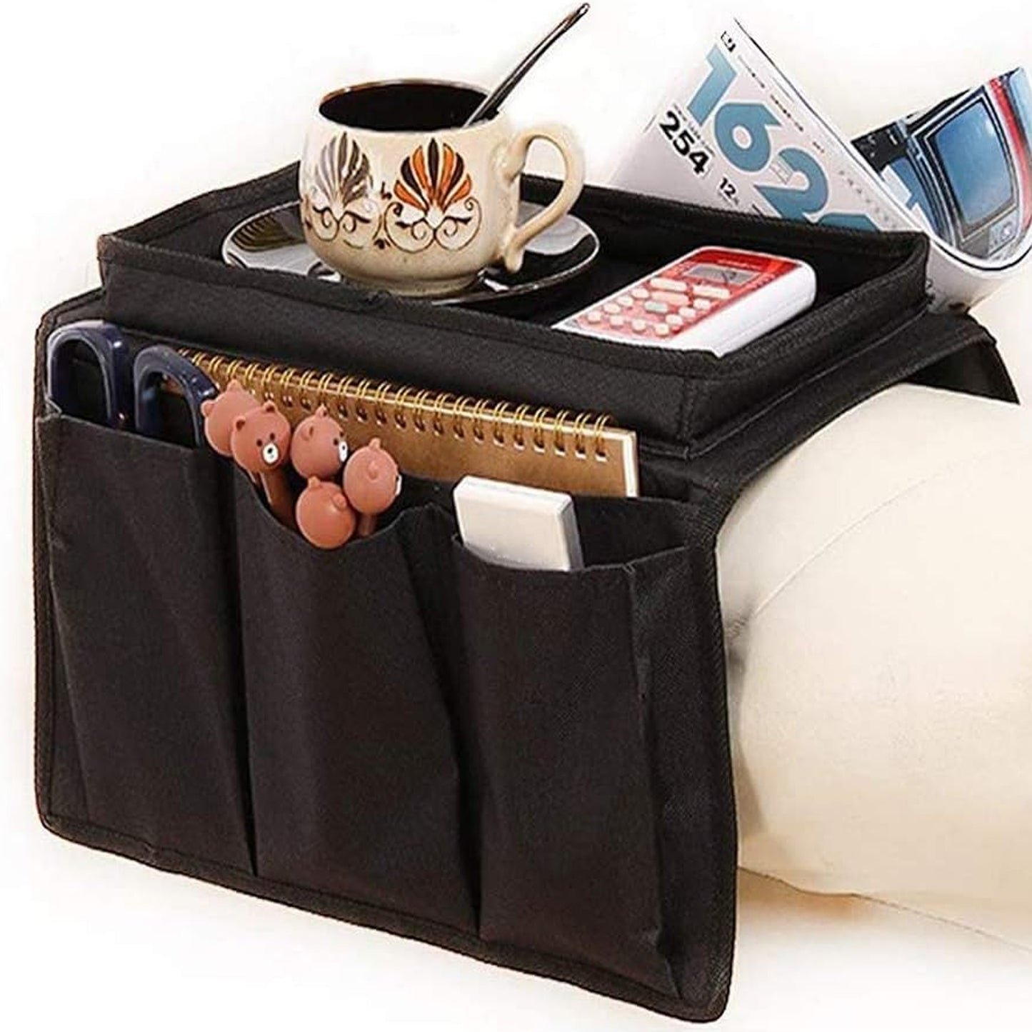 Sofa Arm Rest Hanging Storage Bag