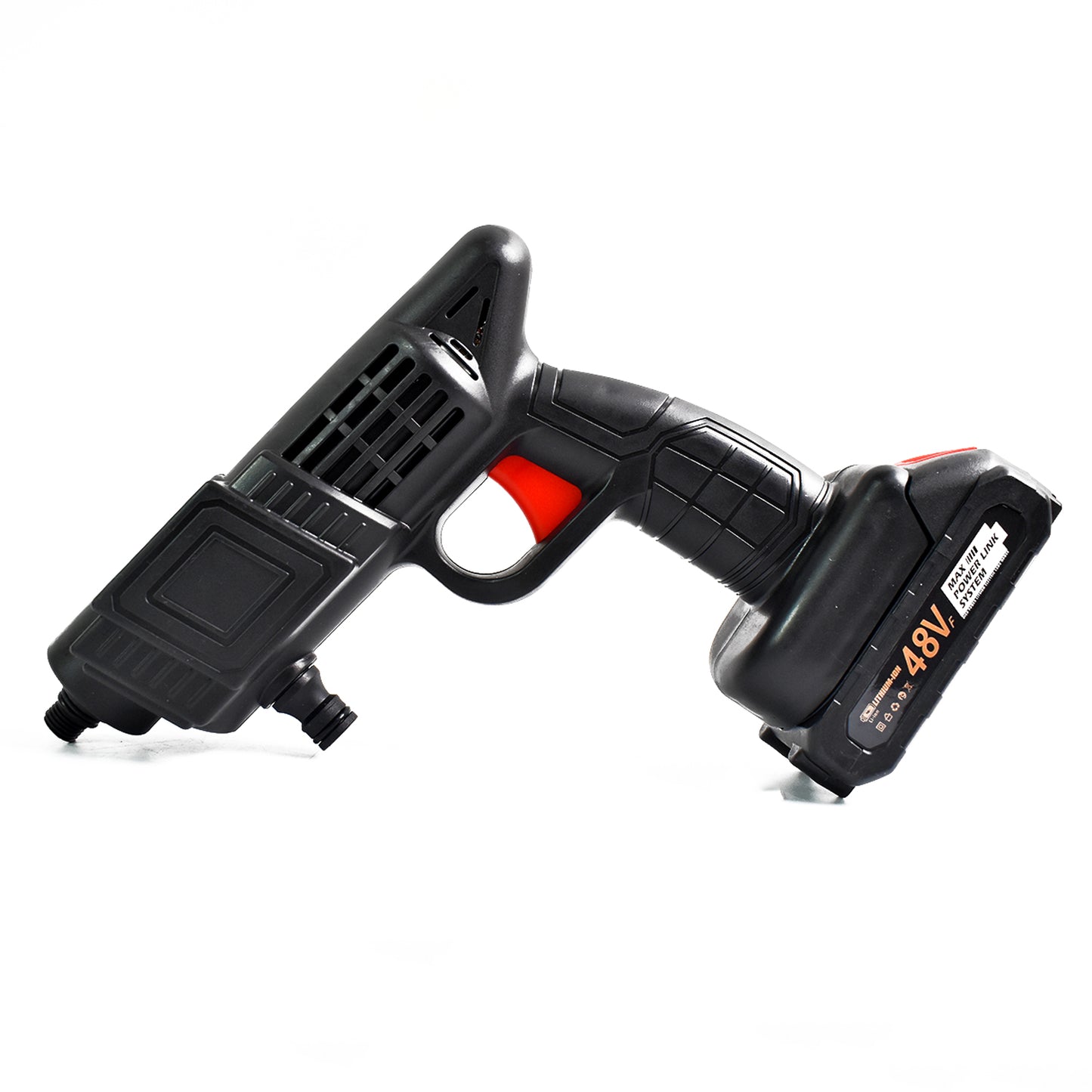Wireless High Pressure Water Spray Gun (48v  With Small Box  Small Adaptor  1 Set)