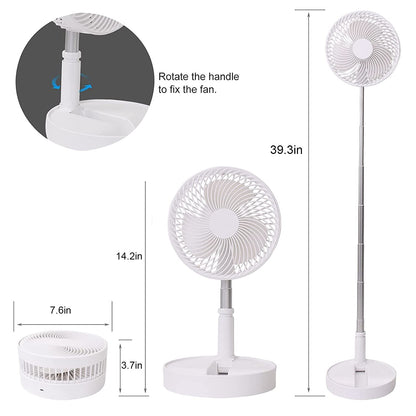 Electric Desktop Height Adjustable Fan