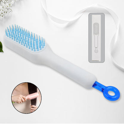 Self cleaning Hairbrush