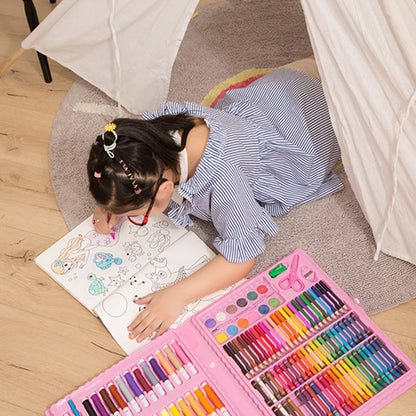 Kids Art Set (86 Pcs)-Painting & Drawing Kit For Age 4+