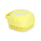 Silicone Bath & Body Brush Soft Bristle With Shampoo Dispenser