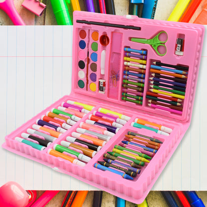 Kids Art Set (86 Pcs)-Painting & Drawing Kit For Age 4+