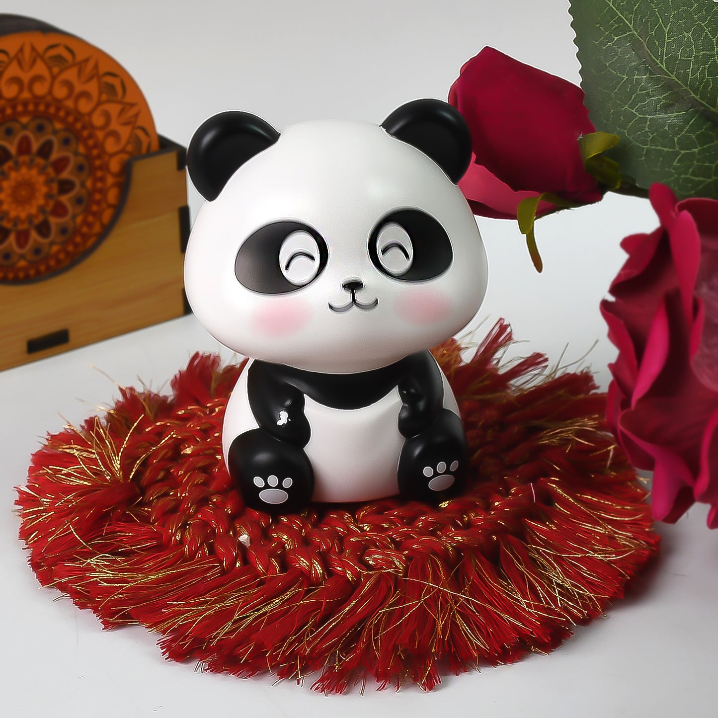 Solar Power Moving Head Panda  (1 Pc)