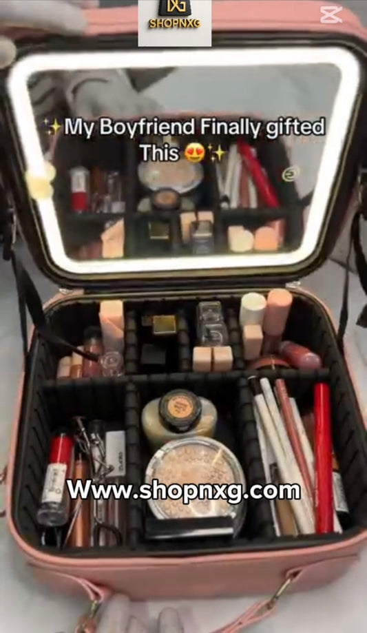 Premium Led Light Makeup Organizer