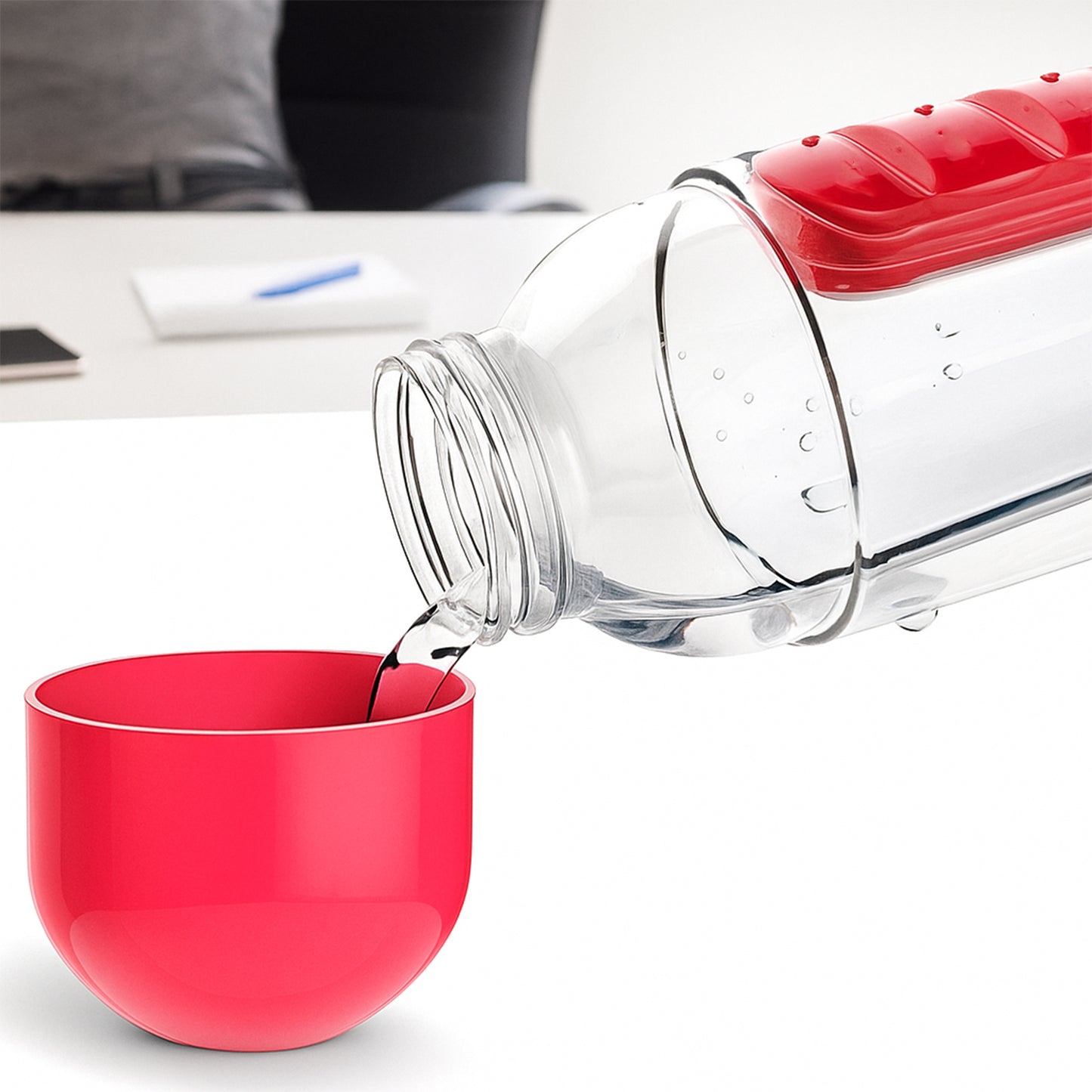 Water Bottle With Pill Organizer