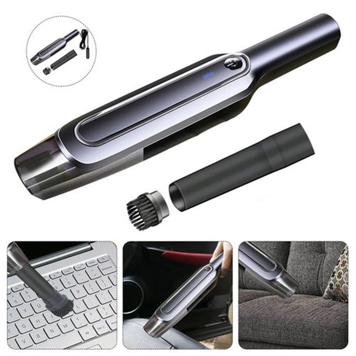 High Power Suction Vacuum Cleaner For Home & Cars