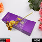 Golden Rose With Premium Box