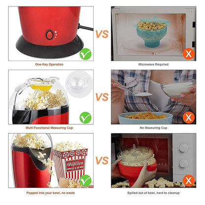 Hot Air Popcorn Popper