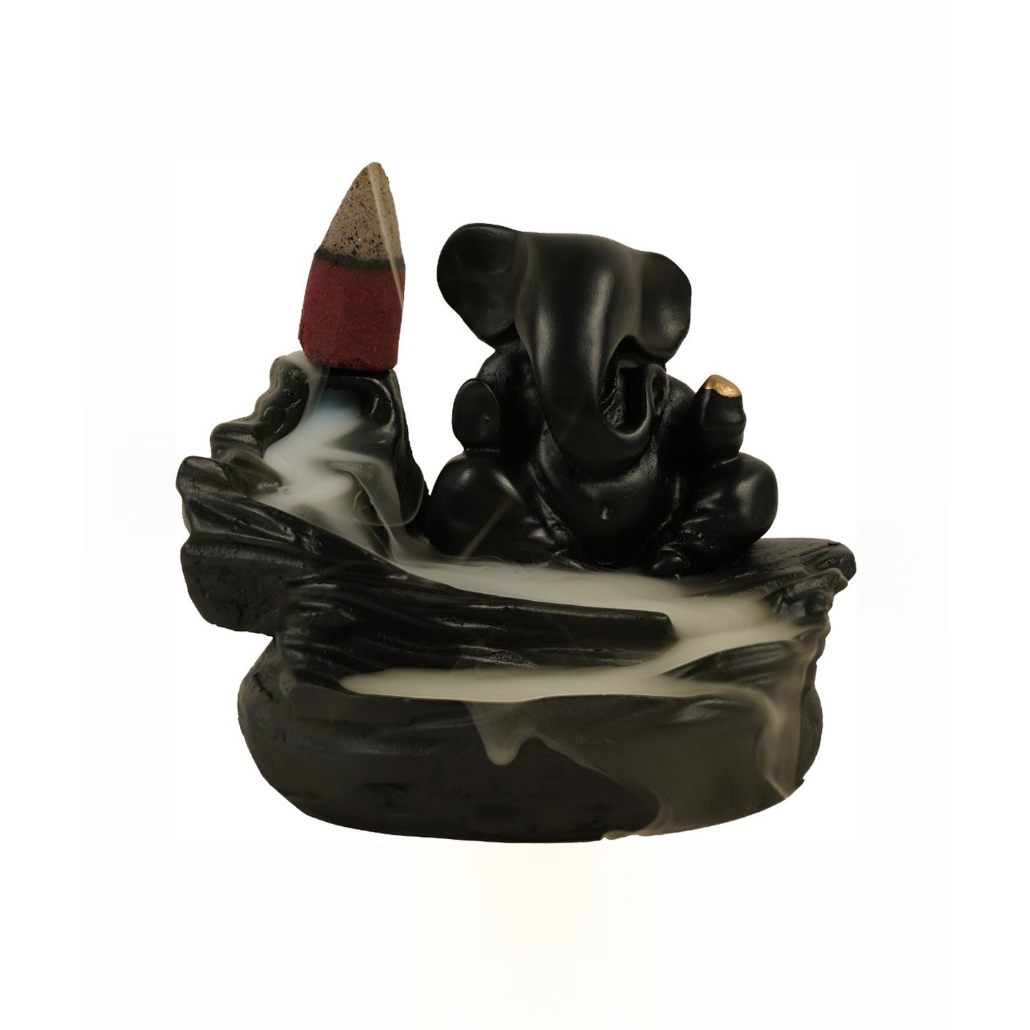 Shri Ganesh smoke fountain