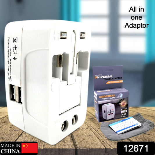 Universal Travel Multipurpose Adapter