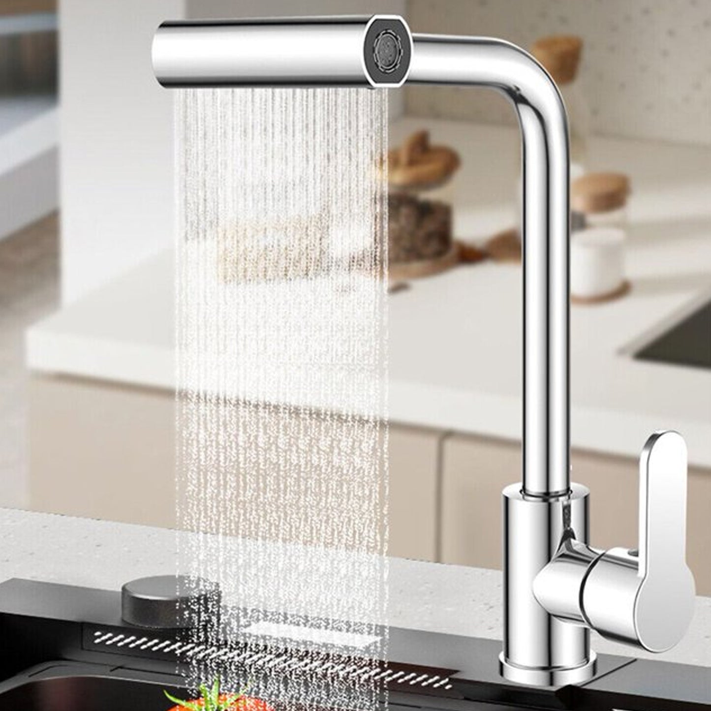 Multifunction Shower Waterfall with 360 Rotation