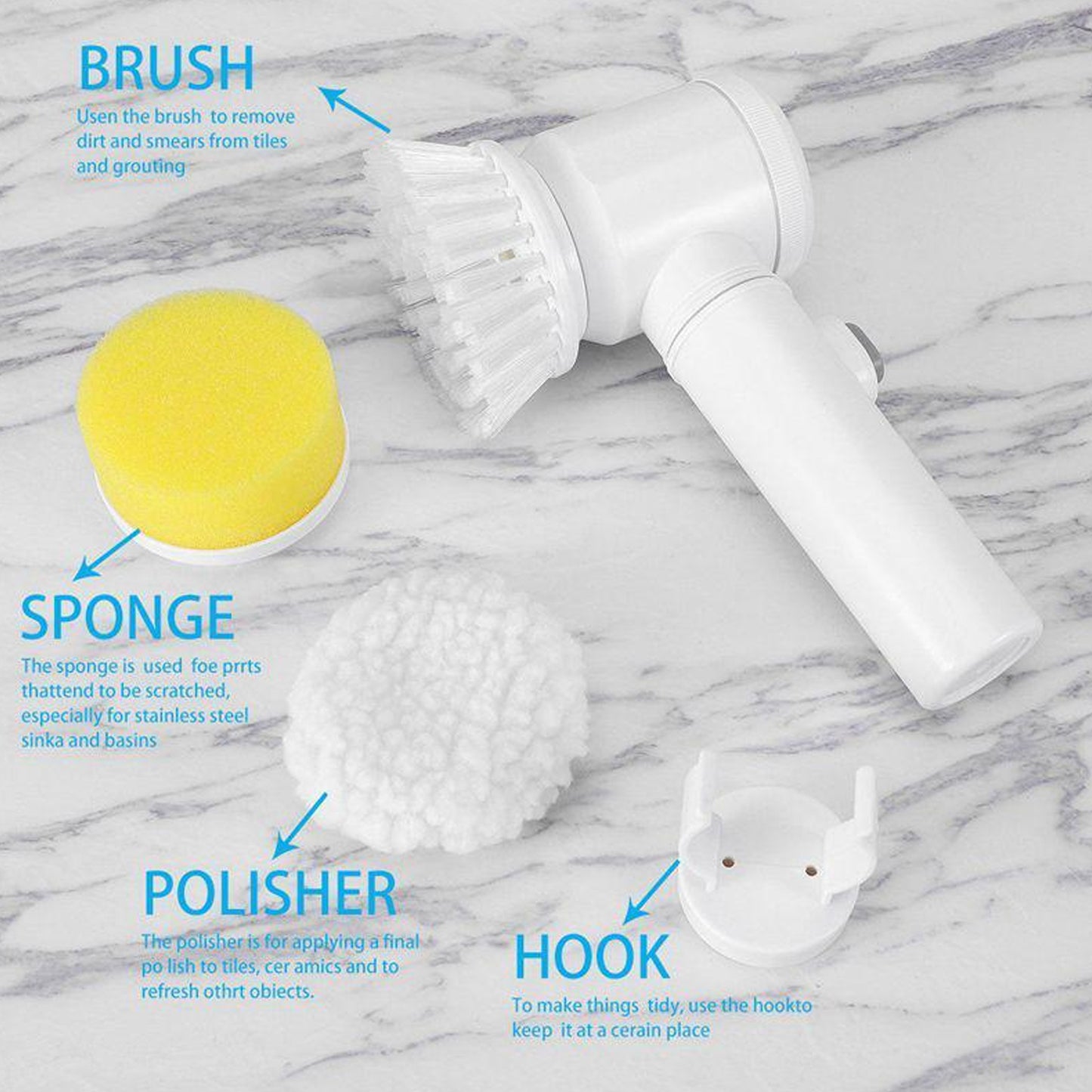 Electric Spin Scrubber