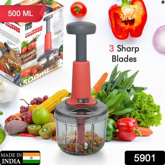 Hand Press Chopper For Kitchen