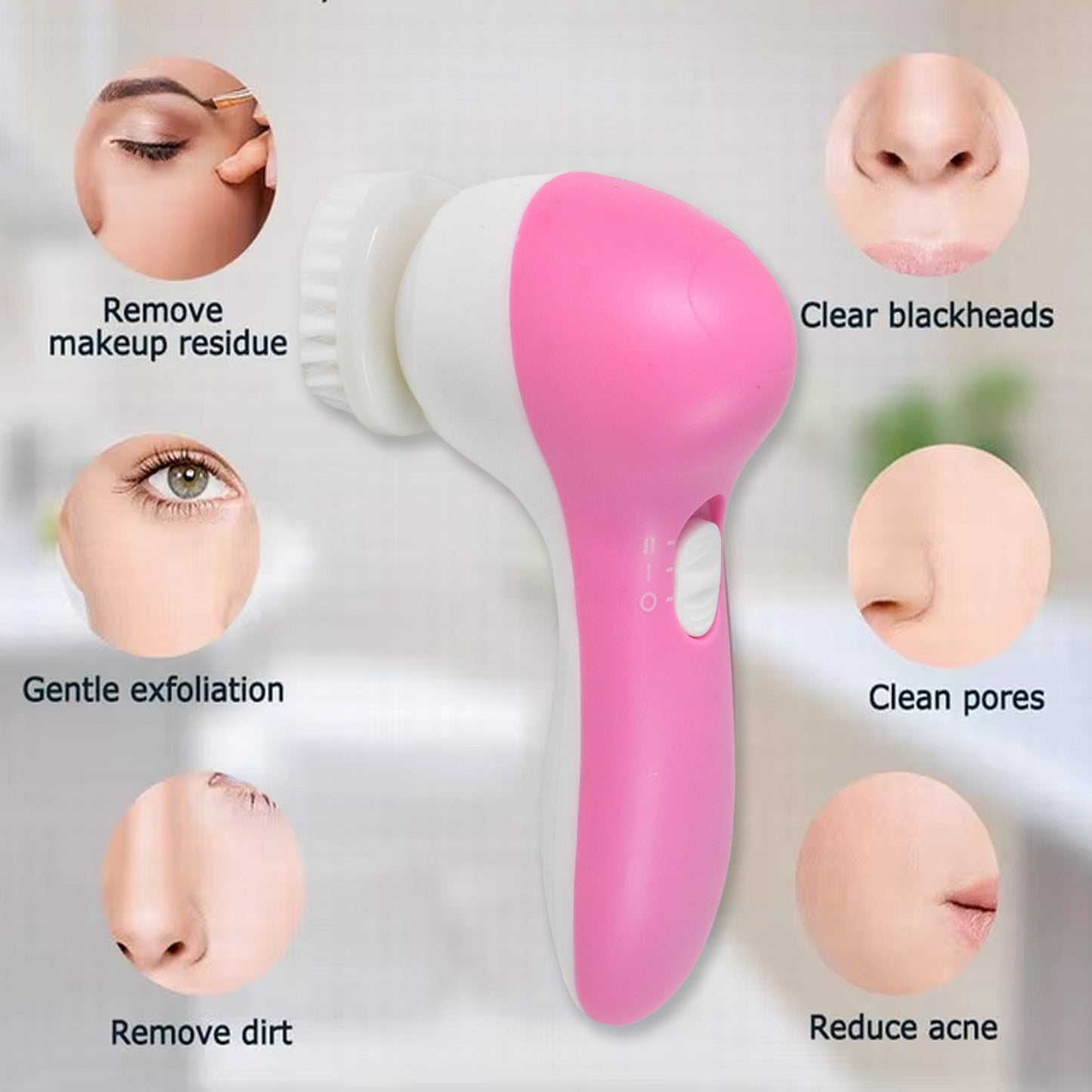 Facial Beauty Brush Face Massager